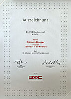 30 Jahre Unternehmerjubiläum